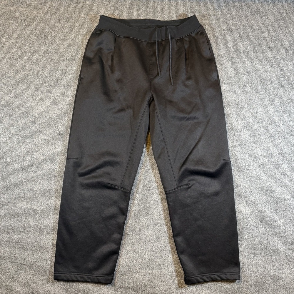 Lululemon ABC Jogger Fleece Lined Pants Men's M Black Performance Sweatpants